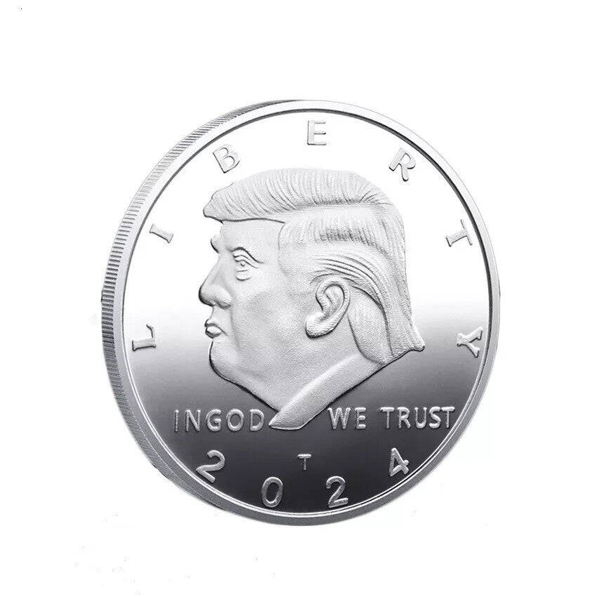 🔥 Rare 2024 US Donald Trump President Silver Eagle Collectible Collection Coin