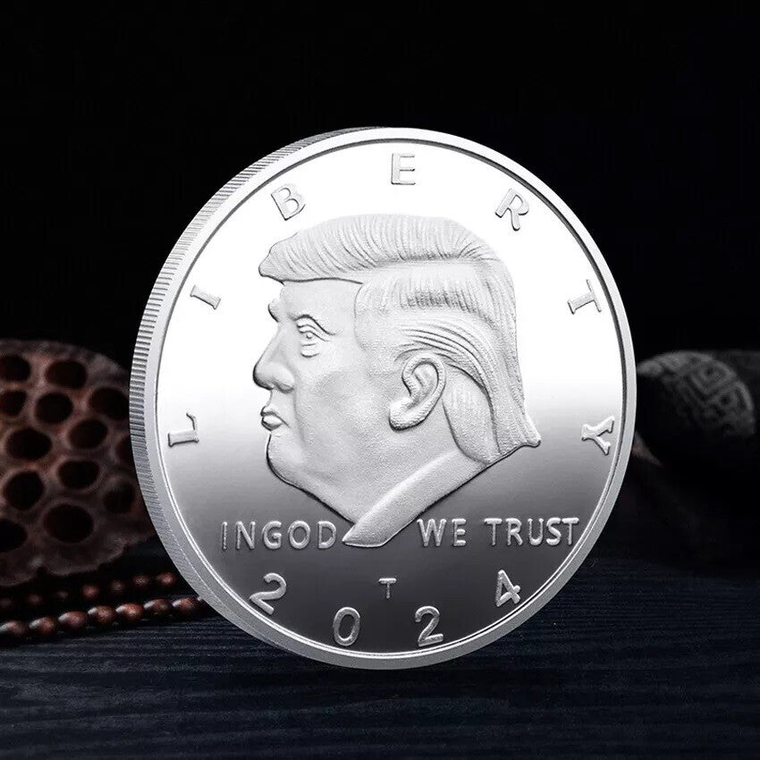 🔥 Rare 2024 US Donald Trump President Silver Eagle Collectible Collection Coin