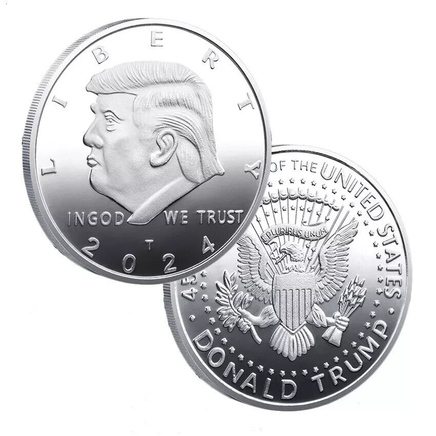 🔥 Rare 2024 US Donald Trump President Silver Eagle Collectible Collection Coin