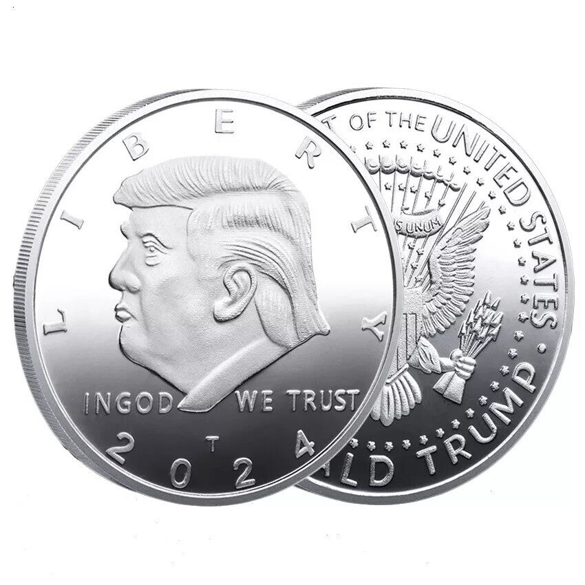 🔥 Rare 2024 US Donald Trump President Silver Eagle Collectible Collection Coin